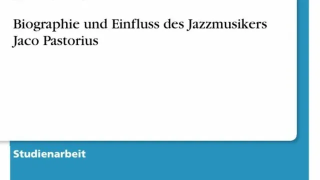Jaco Pastorius